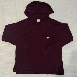 NWOT Pink Victorias Secret Purple Hoodie Shirt